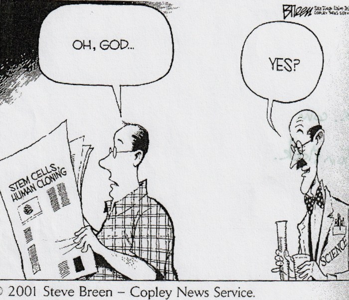 dessin humoristique clonage 2001