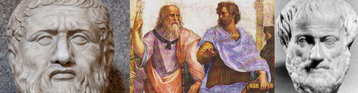 montage Platon Aristote