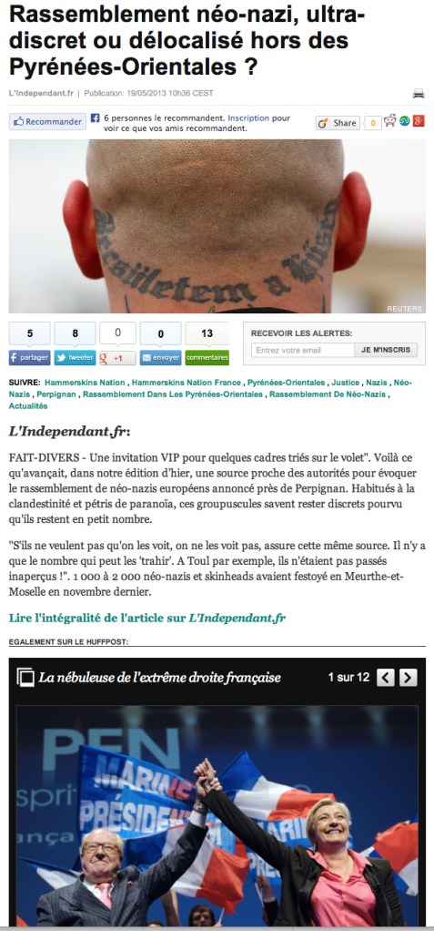 HuffingtonPost Nazis FN