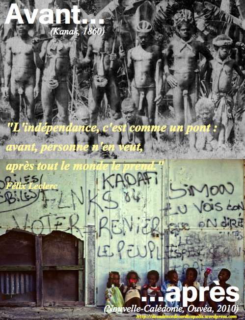 Montage Larguons les DOM TOM