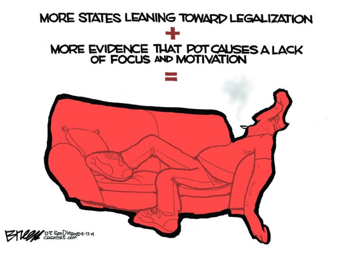 Cannabis légalisé USA Steve Breen Avril 2014