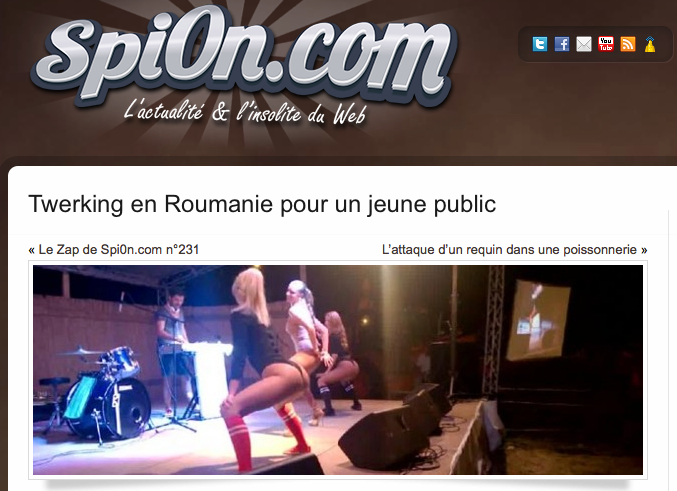 twerk Roumanie Spion.com