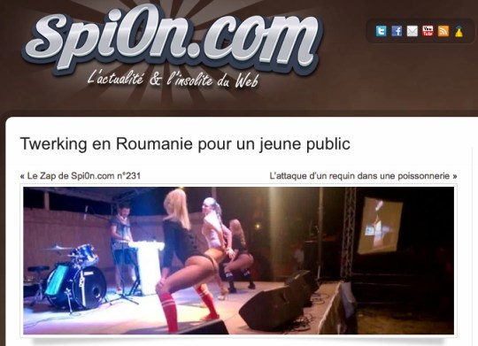 twerk Roumanie Spion.com