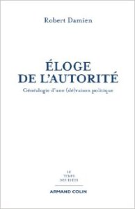 couverture Éloge de l'autorité