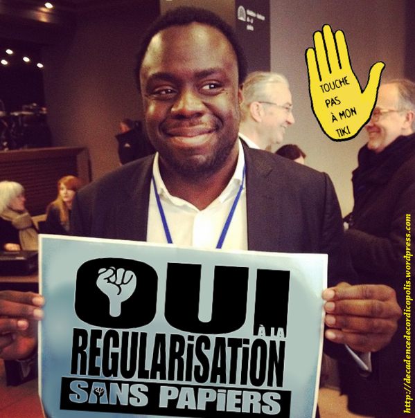 montage panneau sans-papiers