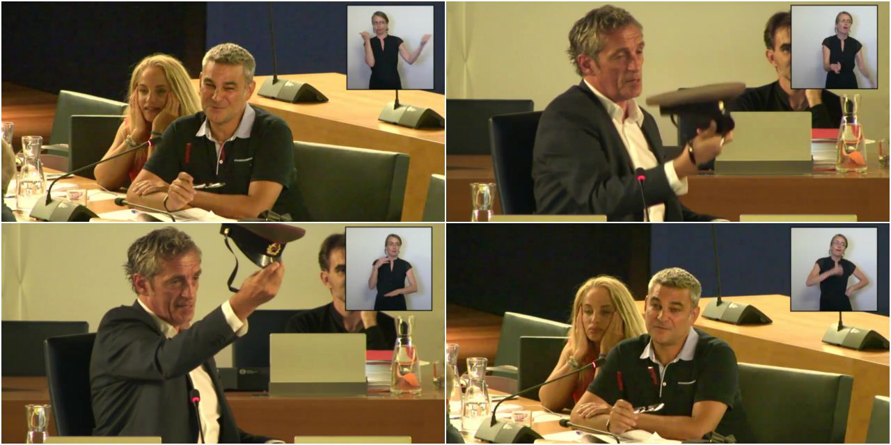 Saurel vs Martin casquette