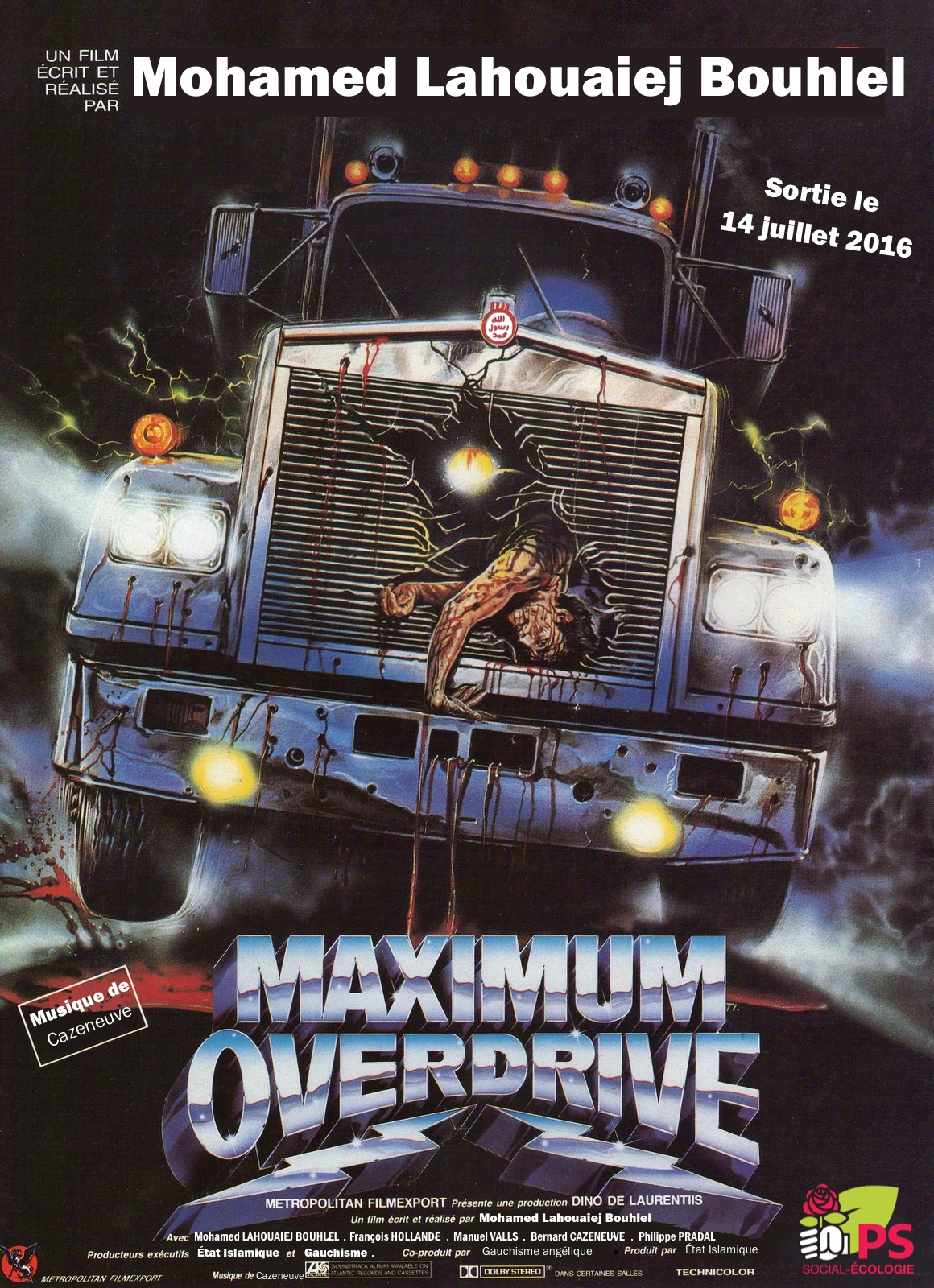 affiche Attentats de Nice