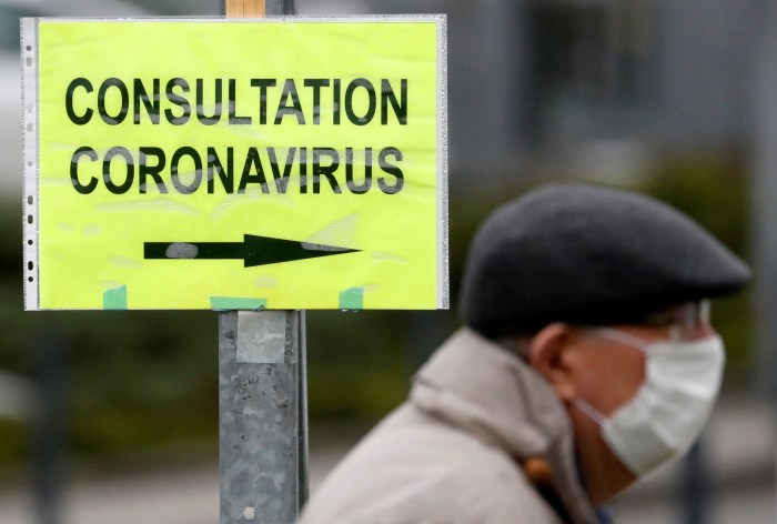 Coronavirus: Le nombre de cas confirmés en France passe à 1.606