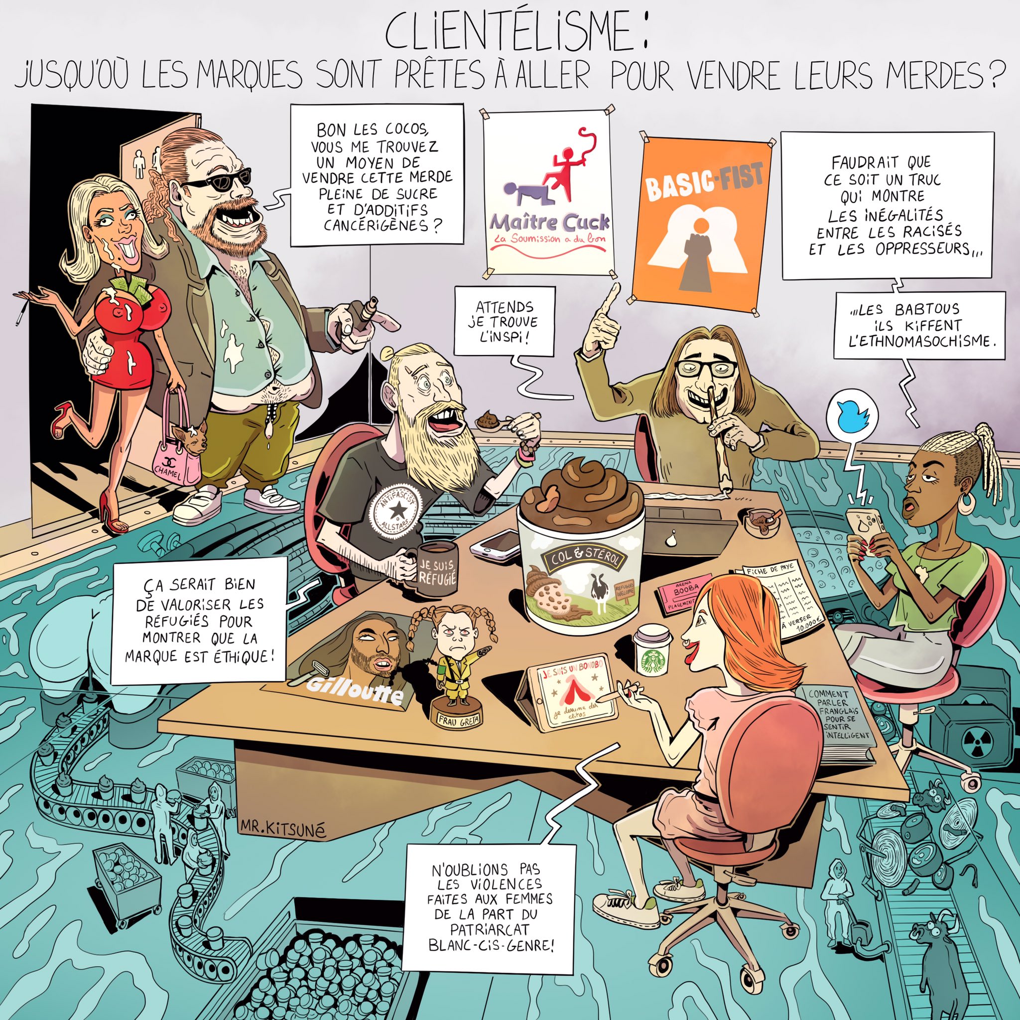 Mr Kitsuné Monde de la pub