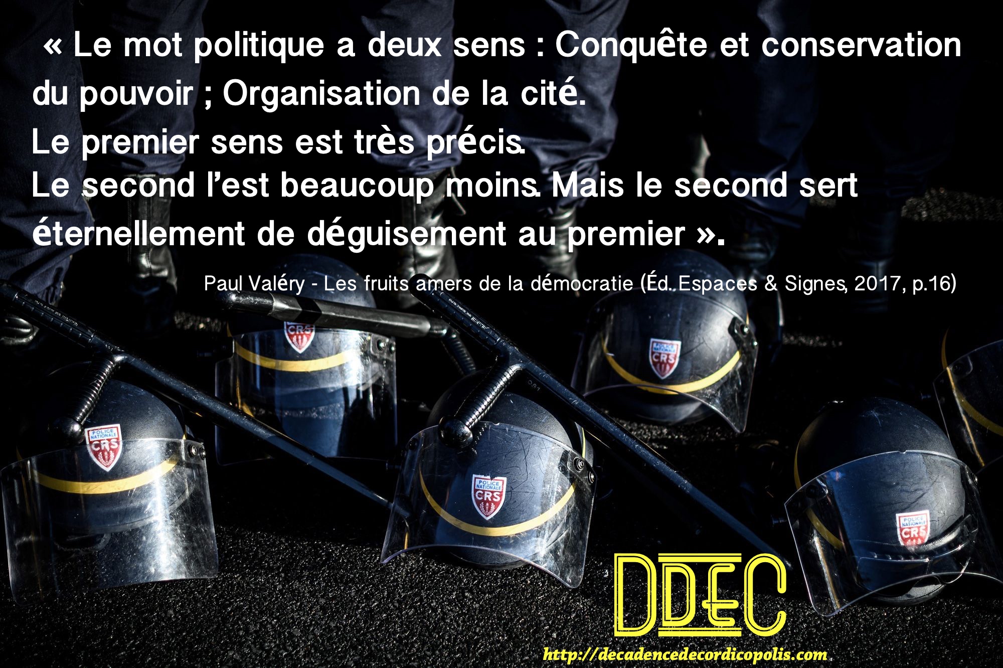 Paul Valéry Politique