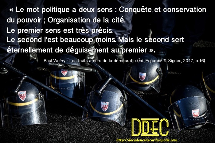 Paul Valéry Politique